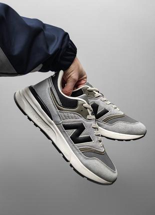 Кроссовки new balance 997 gray / haki3 фото