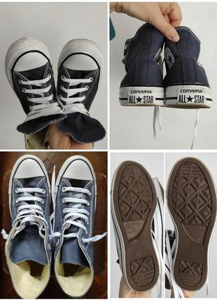 Кеды converse chuck taylor all stars 37.5 blue8 фото