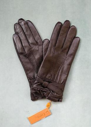 Every... перчатки кожаные женские с утеплением