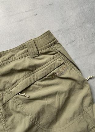 Мужские треккинговые брюки трансформеры шорты 2в1 карго колумбия columbia pants titanium титаниум8 фото