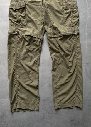 Мужские треккинговые брюки трансформеры шорты 2в1 карго колумбия columbia pants titanium титаниум6 фото