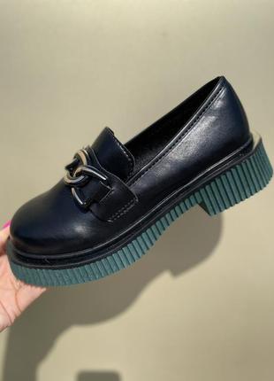 ❤️стильные женские туфли лоферы новинка ❤️5 фото