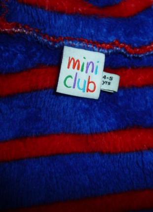 Mini club мягкий халат на 4-5 лет2 фото