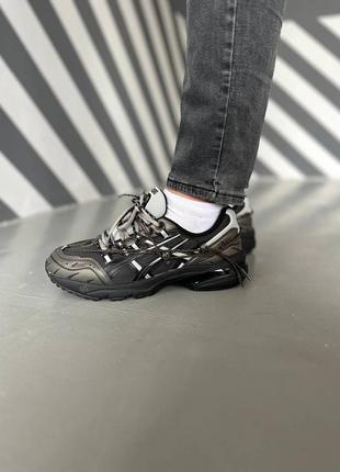 Кроссовки asics tiger gel-1090 x anderson bell black silver5 фото