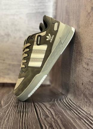 adidas ankle king low grey white8 фото