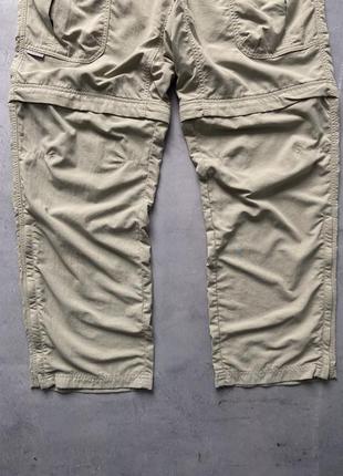 Мужские брюки треккинговые колумбия шорты 2в1 карго титаниум columbia titanium pants6 фото