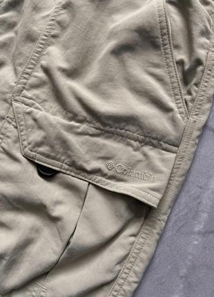 Мужские брюки треккинговые колумбия шорты 2в1 карго титаниум columbia titanium pants7 фото