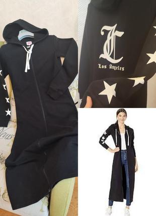 Худи платье кардиган juicy couture s-m трехнитка, как новое1 фото