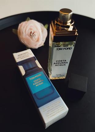 Пряний цитрус! люкс якість! тестер! парфумерна вода для жінок costa azzurra acqua tom ford