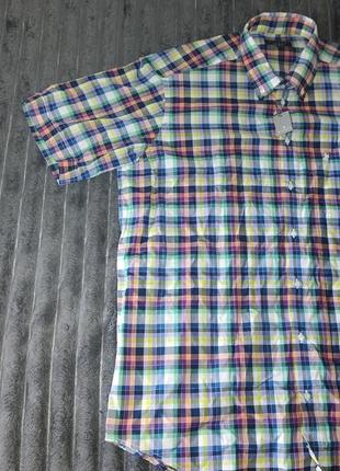 Bayard стильна чоловіча сорочка в клітинку, рубашка. франція4 фото
