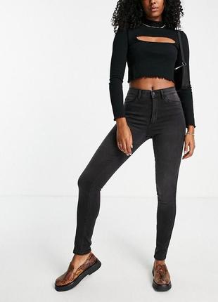 Джинсы skinny m&s цвет графит