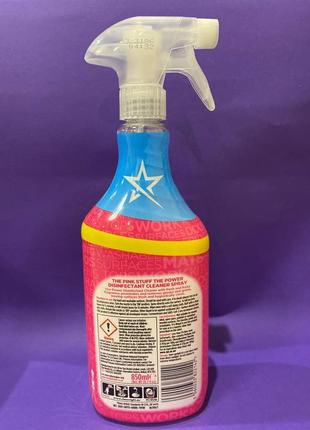 Спрей очищувач для дезінфекції the pink stuff disinfectant 850 мл2 фото