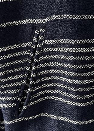 Scotch&amp;soda indigo blue knit bomber jacket бомбер куртка оригинал премиум индиго стильная новая синяя полоска уникальна редкая интересная4 фото