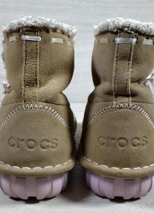 Утепленные ботинки / сапожки для девочки crocs оригинал, размер 33 - 347 фото