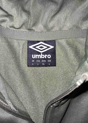 Уникальная спортивная кофта umbro с лампасами8 фото