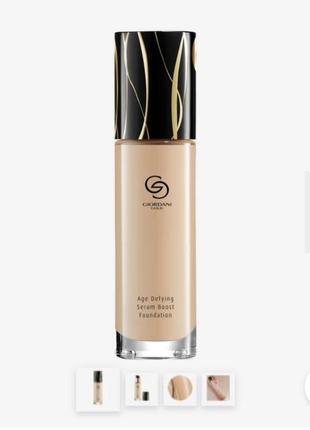 Антивозрастная тональная основа с пребиотической сывороткой giordani gold