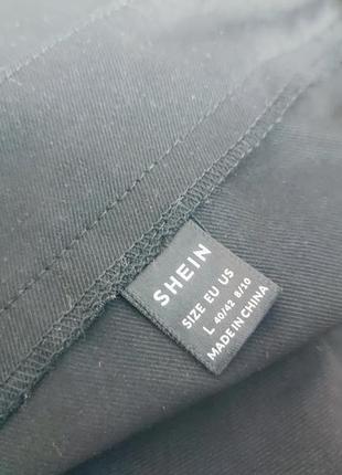 Спідниця юбка карго кежуал на запах з кишенею міді shein5 фото