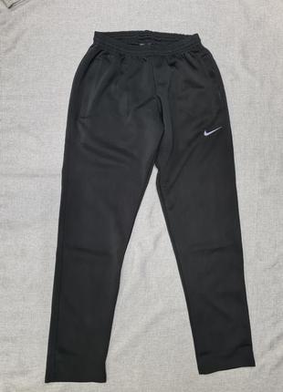 Мужские спортивные штаны nike,  спортивные штаны прямые чёрные еластик , спортивные штаны ткань дайвинг еластик, чёрные спортивные штаны3 фото