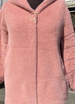 Бомбова шубка курточка альпака батал туреччина