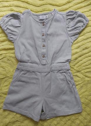 Комбінезон  mango 3-4 роки джинсовий