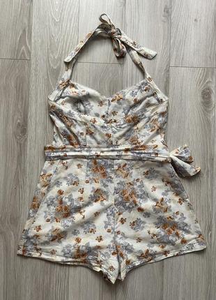 Летний женский комбинезон шортами