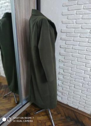Брендовое длинное пальто2 фото