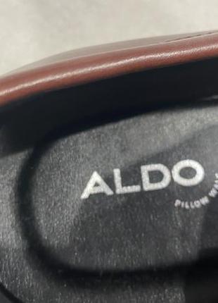 Нові чоловічі шкіряні лофери aldo 42р6 фото