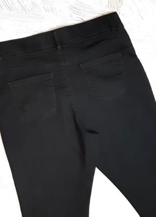 💝2+1=4 базові чорні джинсові бриджі джегінси висока посадка, розмір 50 - 523 фото