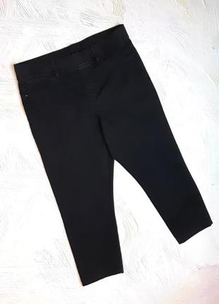 💝2+1=4 базові чорні джинсові бриджі джегінси висока посадка, розмір 50 - 522 фото