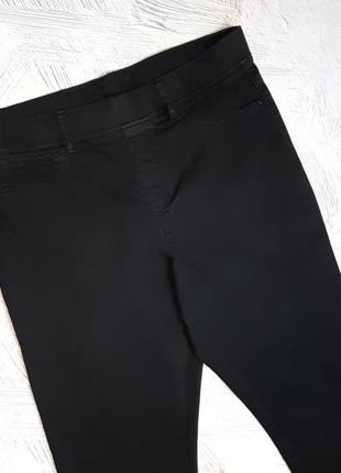 💝2+1=4 базові чорні джинсові бриджі джегінси висока посадка, розмір 50 - 525 фото