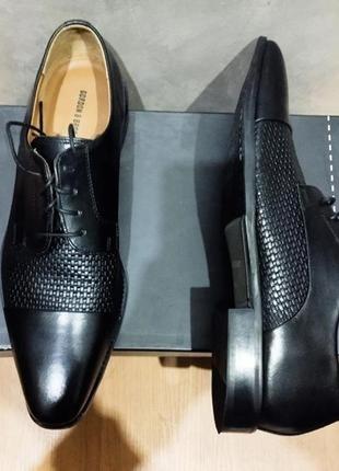 Шикарного вишуканого стилю шкіряні туфлі успішного німецького бренду gordon & bros