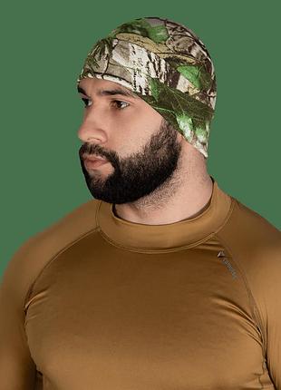 Демисезонная шапка watch cap oak-st с отворотом