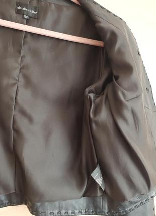 Куртка кожаная claudia strater4 фото