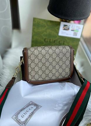Сумка маленькая женская gucci через плечо3 фото