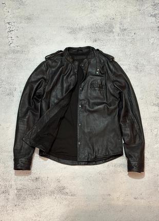 Allsaints шкіряна куртка сорочка