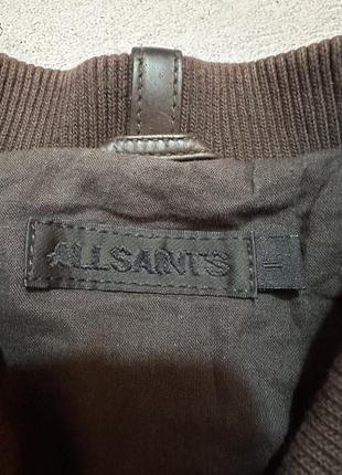 Allsaints кожаная куртка3 фото