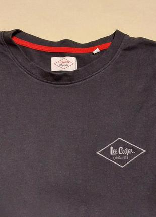 Новая качественная стильная брендовая футболка lee cooper original2 фото