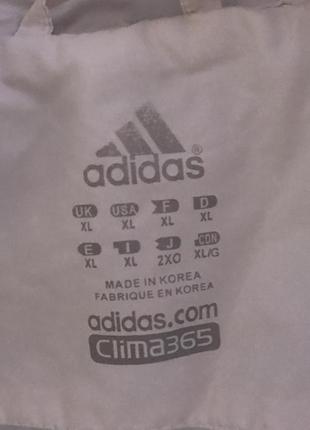 Куртка/вітровка adidas адідас біла3 фото