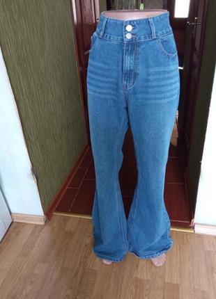 Классные джинсы клеш4 фото