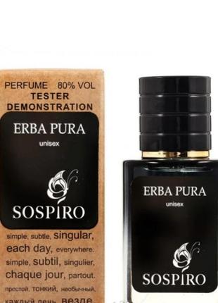 Sospiro erba pura tester lux, унисекс, 60 мл1 фото