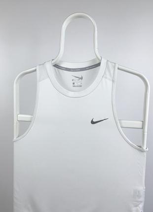 Оригінальна рефлективна спортивна майка топ футболка nike dri fit running5 фото