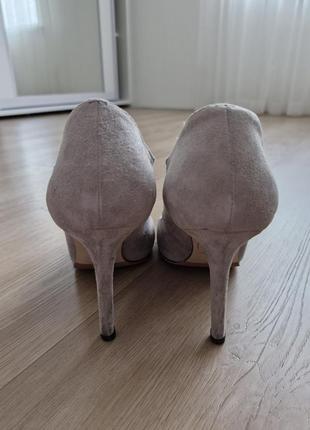 Туфли, каблуки замшевые женские5 фото