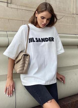 Футболка в стиле jil sander,