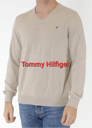 Брендовий  легкий светр джемпер кофта світшот  tommy hilfiger