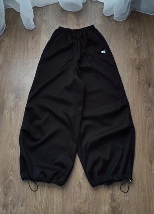 Crying center parachute pants/штани парашути jaded london/широкі штани на утяжках3 фото