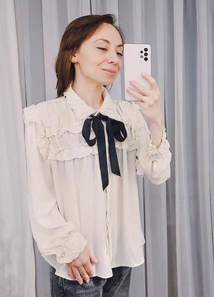 Блуза в стиле винтаж от zara