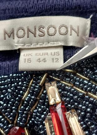 #акція 1+1 = 3 #monsoon#шикарне трикотажне плаття зі склярусом #5 фото