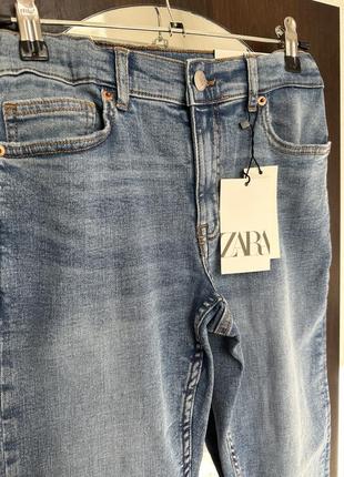 Джинсы и блуза, рубашка zara 13-14 лет, xxs, xs7 фото