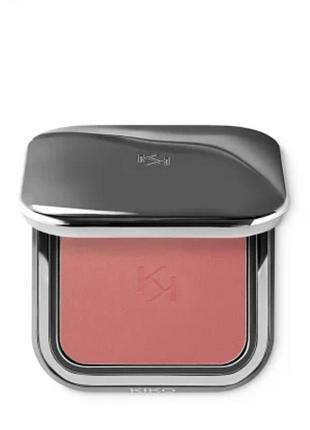 Стойкие пудровые румяна kiko milano unlimited blush 06 brick1 фото