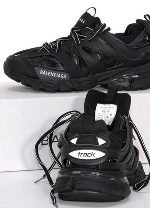 Кроссовки в стиле balenciaga track black9 фото